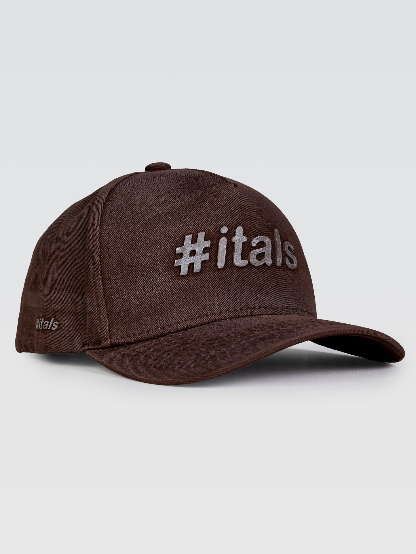 Boné Snapback #itals Tag Marrom
