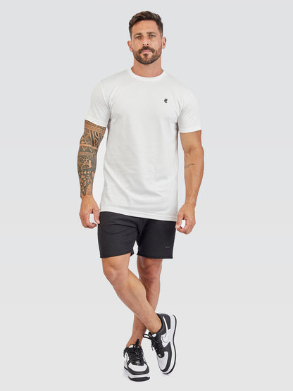 Camiseta Pima Life is Now Flash White