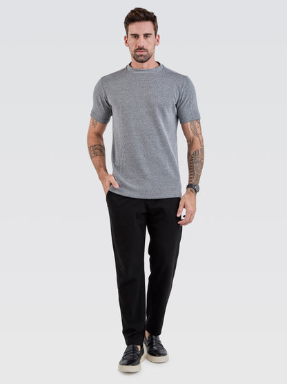 Camiseta New Tricot Cinza