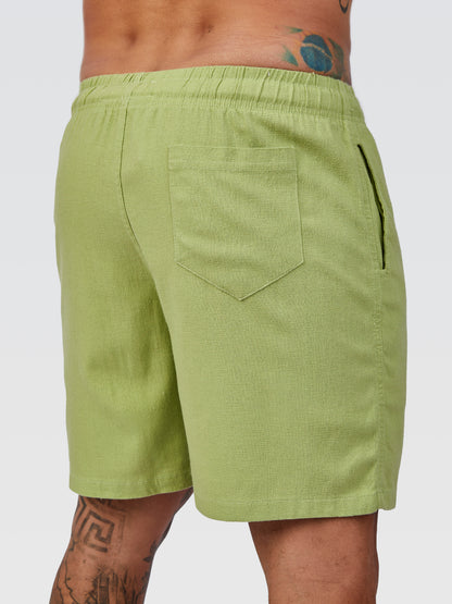 Short Linho Verde