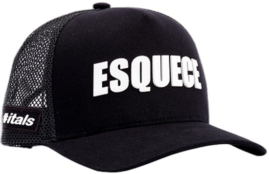 Boné itals Esquece - Preto