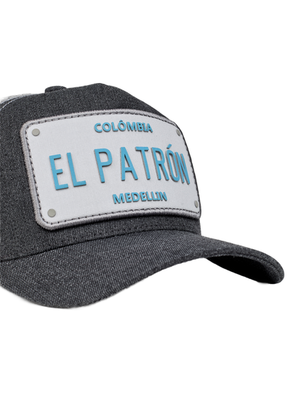 Boné itals El Patron Cinza e Azul