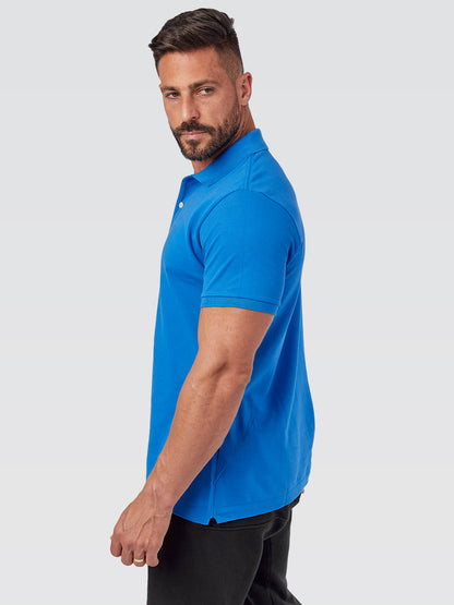 Camisa Polo Peruana Azul