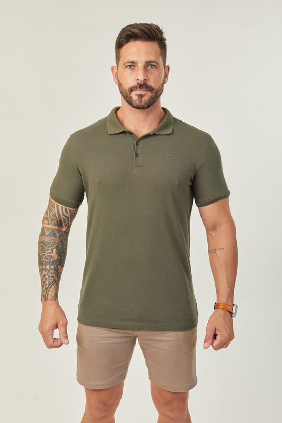 Camisa Polo itals Militar