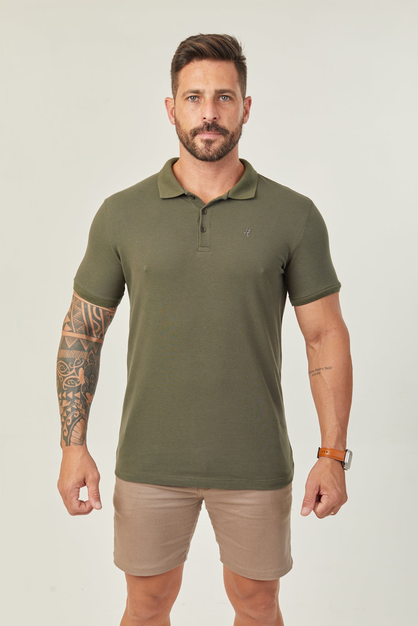 Camisa Polo itals Militar