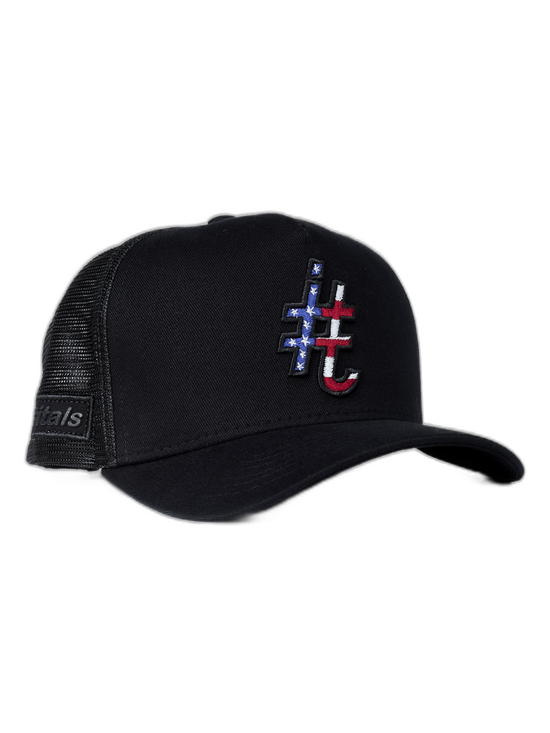 Boné Brasão América Preto