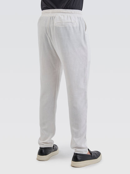 Calça Linho Off-White