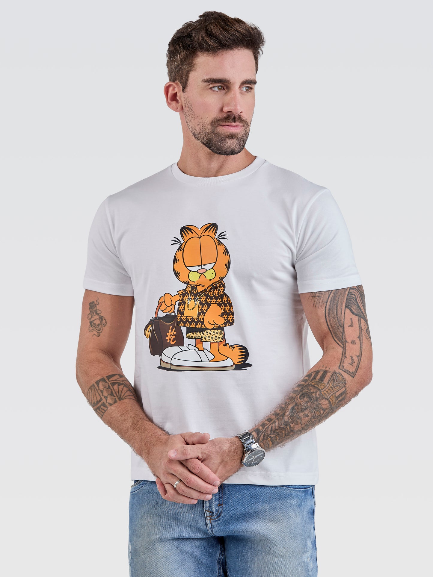 Camiseta Pima Anti-Monday Branco