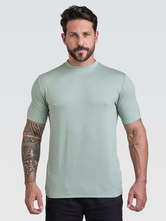 Camiseta Lino Vicenza Verde