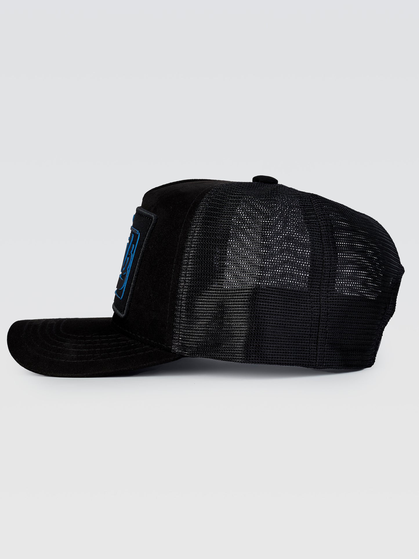 Boné Trucker #itals Impossible Preto — Mágico Azul