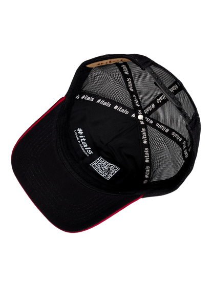 Boné itals El Patrón Branco Patch Amarelo